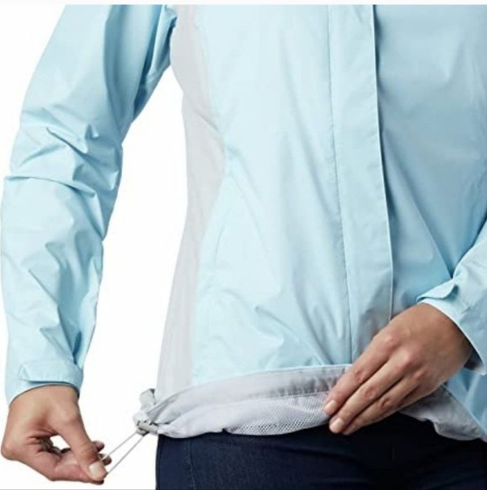 Discontinued Aqua Haze Columbia Women's Arcadia Ii Jacket L - Picture 3 of 10